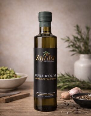 Huile d’olive Extra vierge Zayt D'or  “Intense”– Amertume & Ardence - 50cl