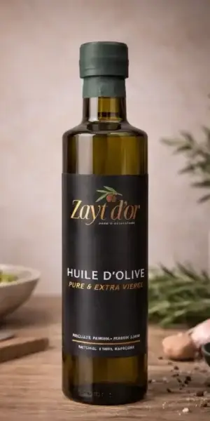 Huile d’olive Extra vierge Zayt D'or  “Intense”– Amertume & Ardence - 50cl