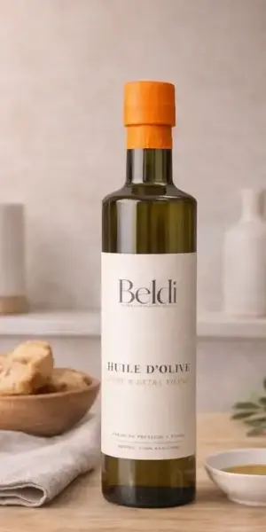 Huile d’olive Extra Vierge Beldi “Douceur Suprême” – Très douce, sans amertume - 75cl
