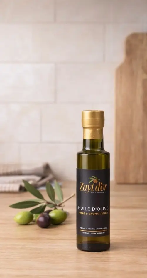 Huile d’olive Extra Vierge Zayt D'or “Équilibrée” – Douce mais avec du relief - 25cl